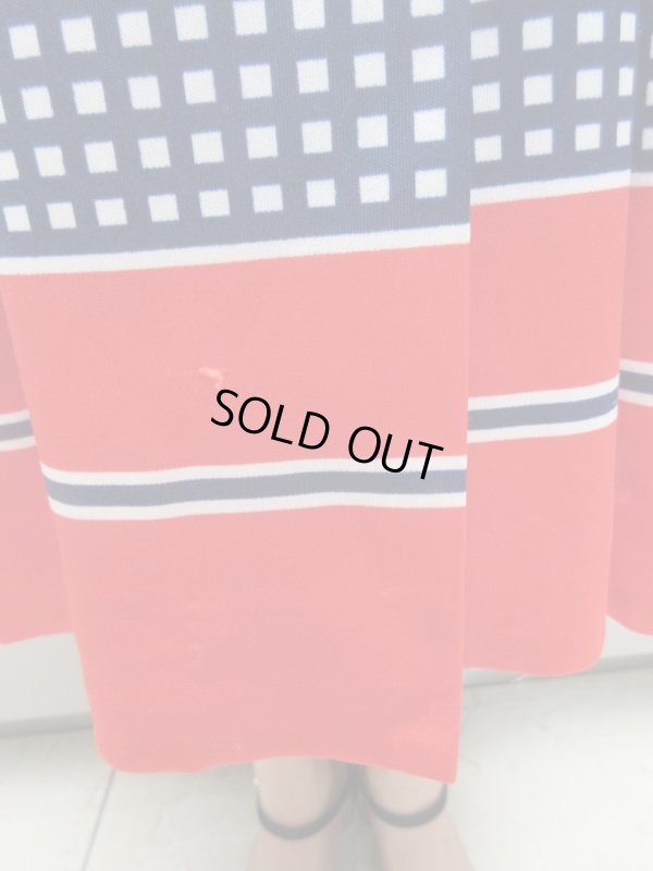 画像7: トリコロールスクエアーのワンピース