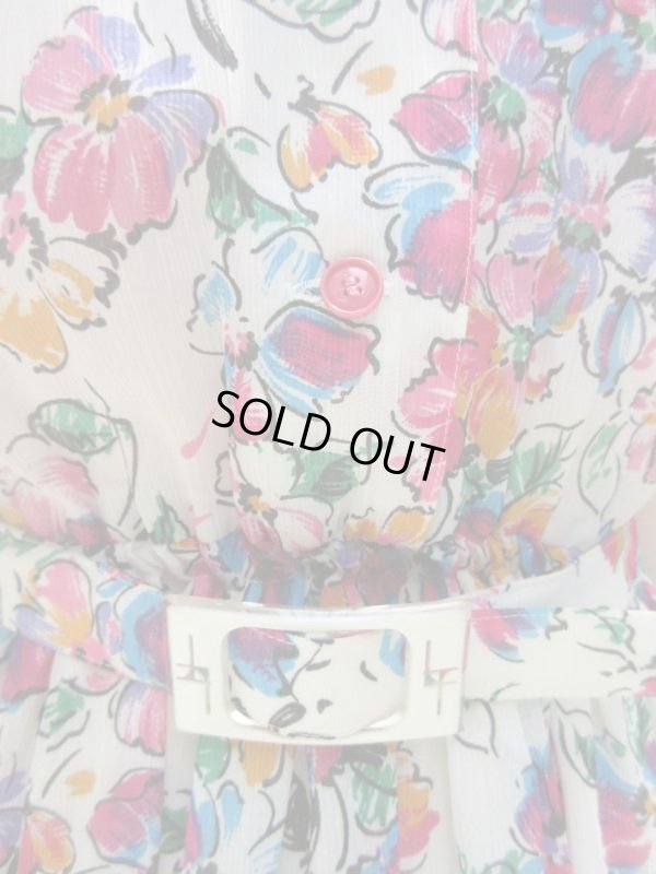 画像6: 華やぎフラワーワンピース