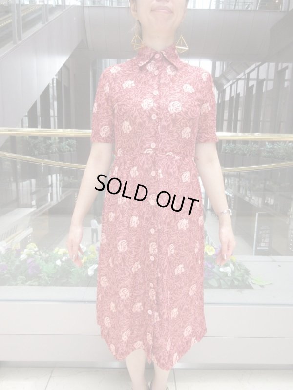 画像3: クラシカルローズのワンピース