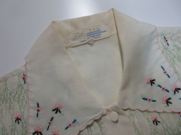 画像6: お花刺繍のブラウス