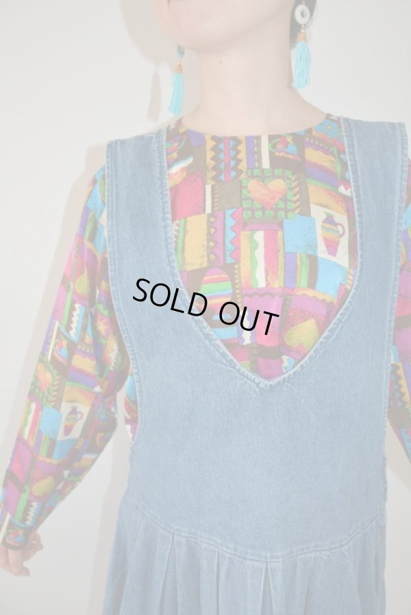 画像6: MADE IN U.S.A*楽ちんデニムワンピース