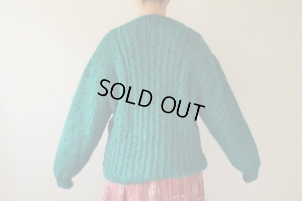 画像5: 鮮やかグリーンニット