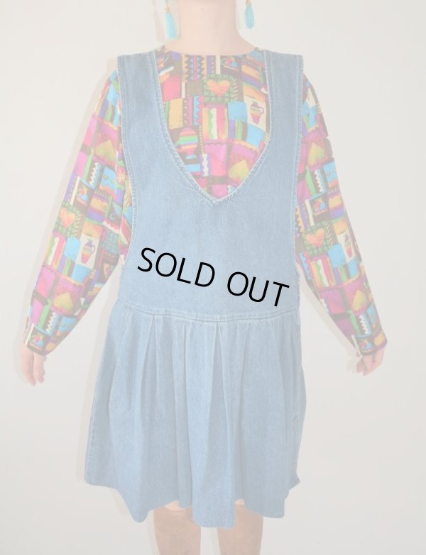 画像3: MADE IN U.S.A*楽ちんデニムワンピース
