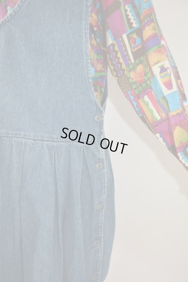 画像7: MADE IN U.S.A*楽ちんデニムワンピース