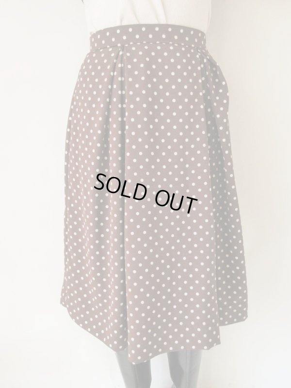 画像8: 【お仕立て品の１点モノ*】クラシカルな水玉セットアップ