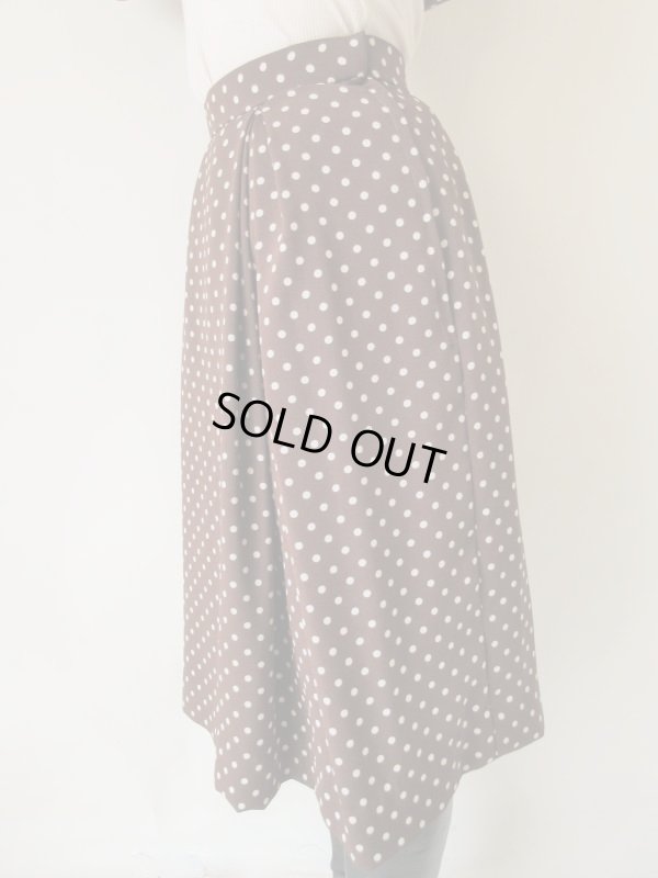 画像9: 【お仕立て品の１点モノ*】クラシカルな水玉セットアップ