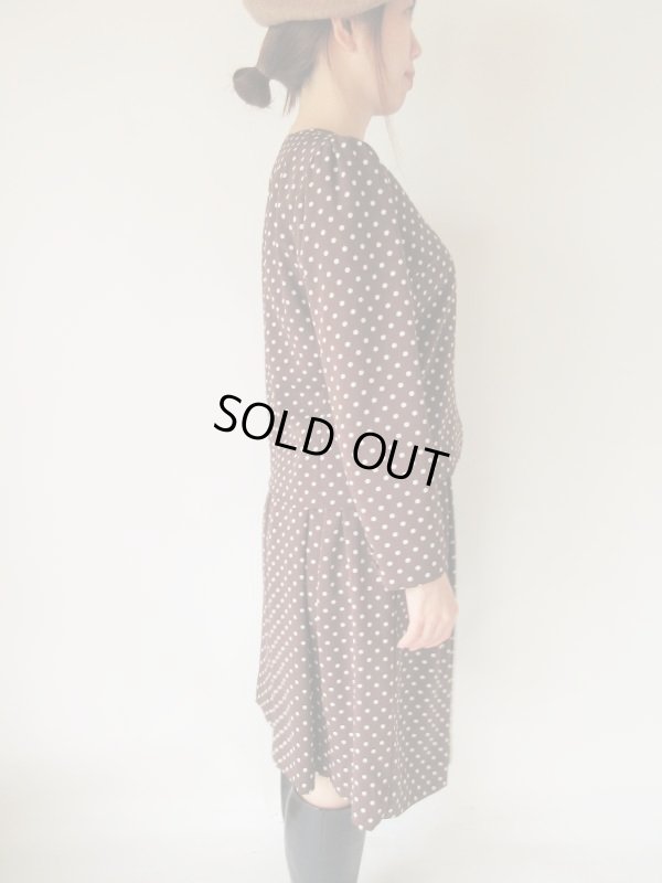 画像4: 【お仕立て品の１点モノ*】クラシカルな水玉セットアップ