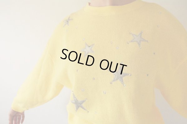 画像7: お星さまデザインのコットンニット