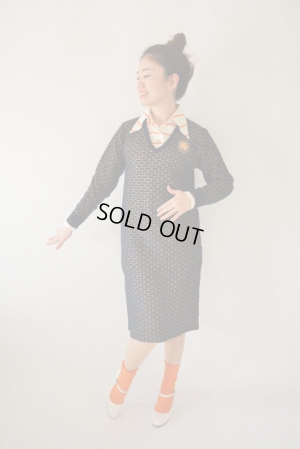 画像3: ビタミンオレンジのボーダーシャツ