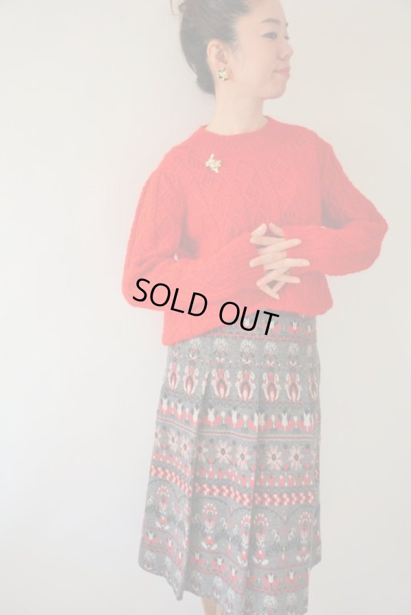 画像3: あったか素材のレトロ柄セット