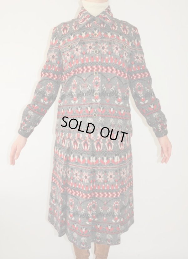 画像4: あったか素材のレトロ柄セット