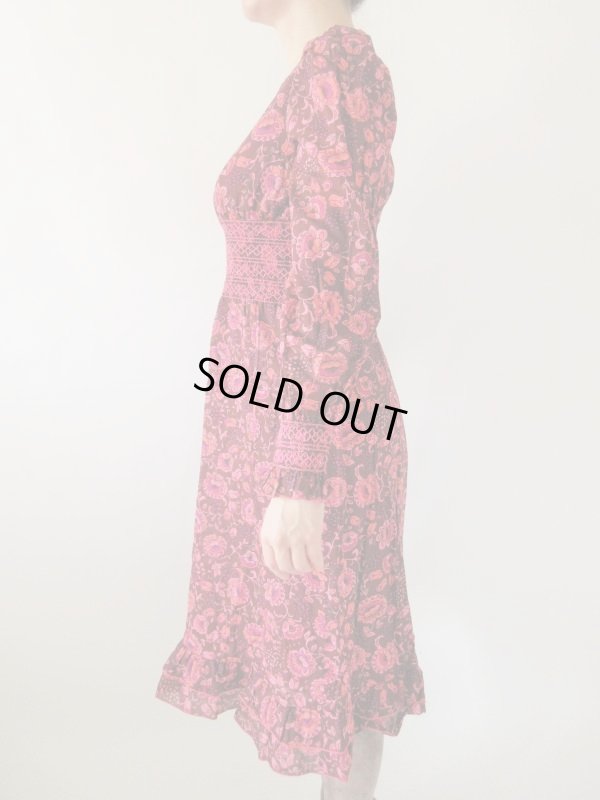 画像4: 【お仕立て品の１点モノ】ウエストステッチワンピース