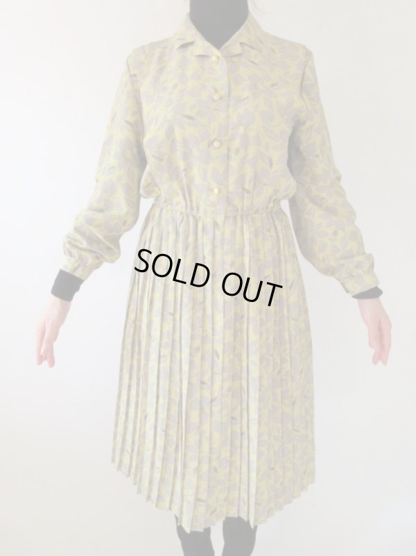 画像3: 【１３号size*】大人クラシカルな花柄ワンピース 