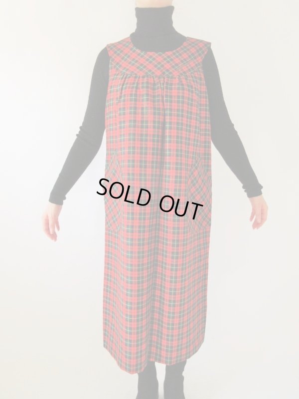 画像3: 【ゆったりsize*】大人レトロなチェック柄ワンピース