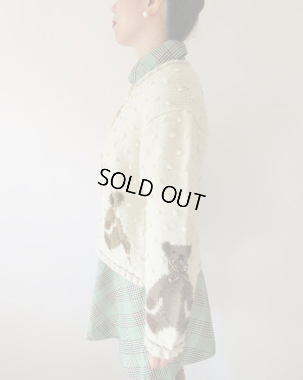 画像8: くまさんニットカーディガン