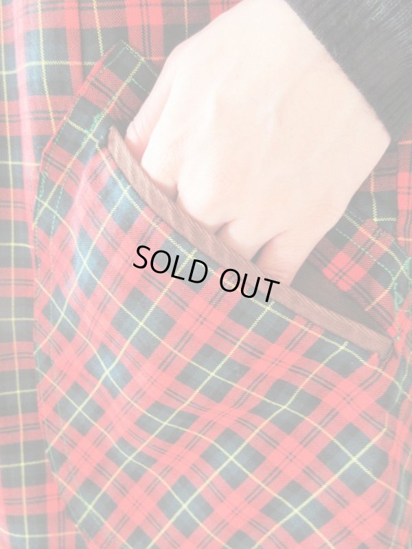 画像6: 【ゆったりsize*】大人レトロなチェック柄ワンピース