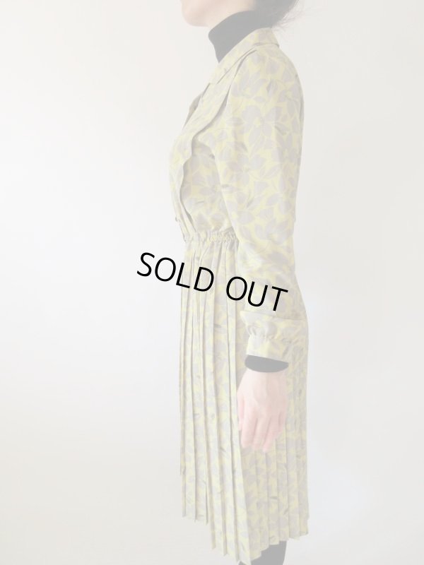 画像4: 【１３号size*】大人クラシカルな花柄ワンピース 