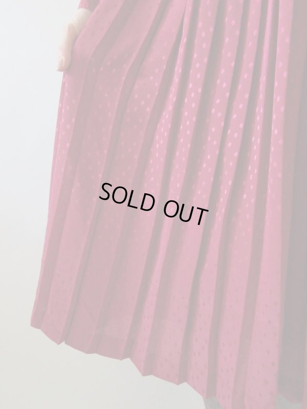 画像8: 【１１号size*】大人クラシカルな水玉ワンピース 