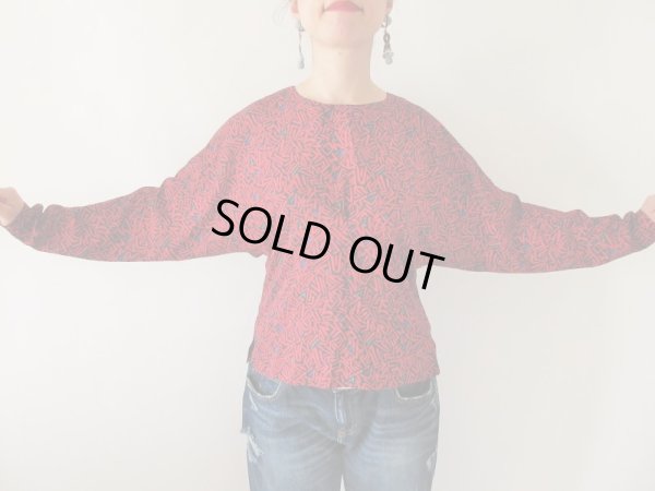 画像4: 【個性弾ける１着*】アートデザインブラウス