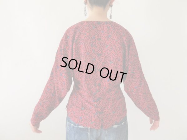 画像6: 【個性弾ける１着*】アートデザインブラウス