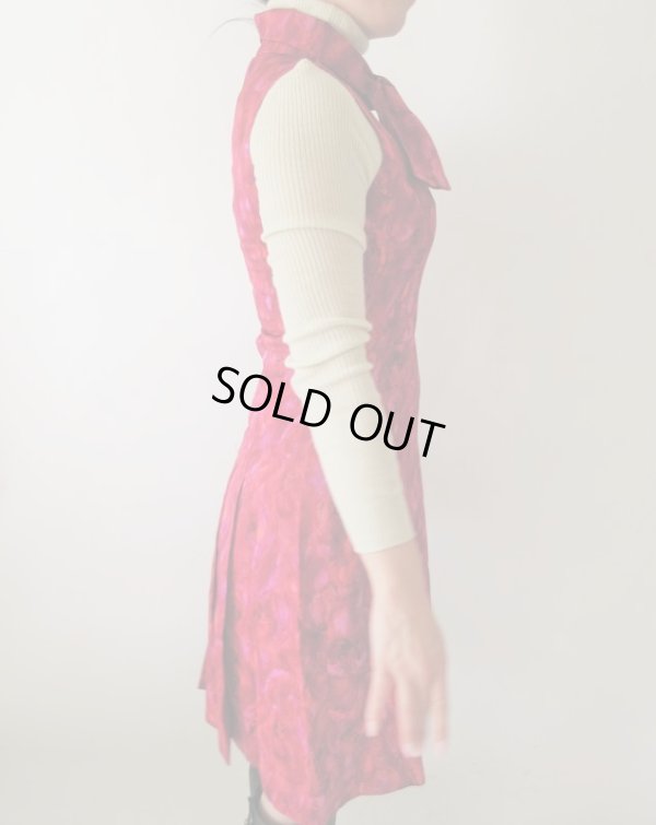 画像4: 【マゼンダピンクの誘惑*】ボックスプリーツワンピース 