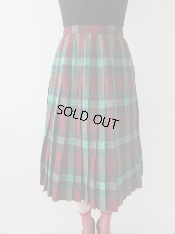 画像3: 【定番チェックの安定感*】クラシカルチェックスカート