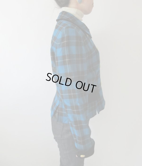 画像4: 【奇跡のアレンジ自在*】大人顔のチェック柄ジャケット