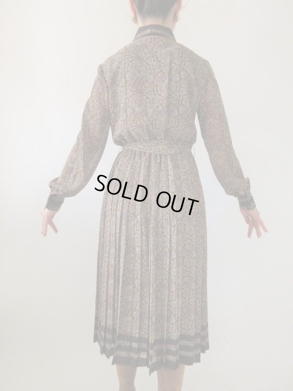 画像5: 【１３号size*】大人クラシカルな花柄ワンピース 