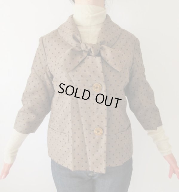 画像3: 【クラシカルに決めたい日に*】ワンポイントリボンのジャケット