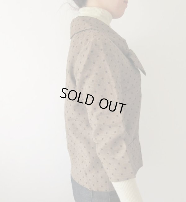 画像4: 【クラシカルに決めたい日に*】ワンポイントリボンのジャケット