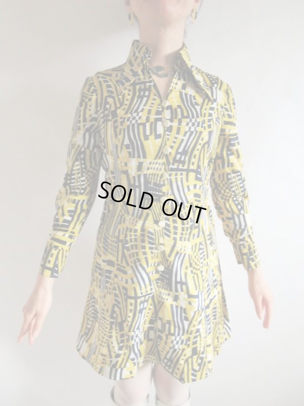 画像4: 【このインパクトが欲しかった*】レトロデザインワンピ