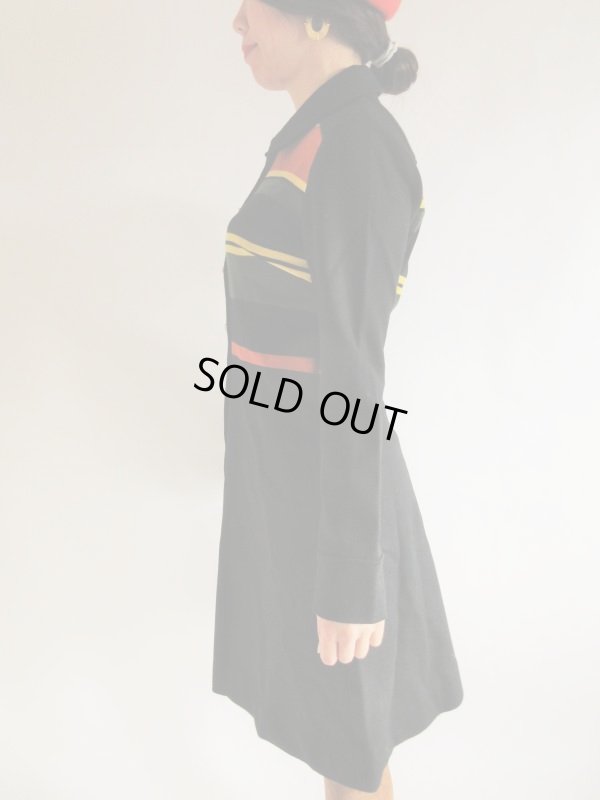 画像4: 【自慢したくなる1着*】レトロカラーボーダーワンピース