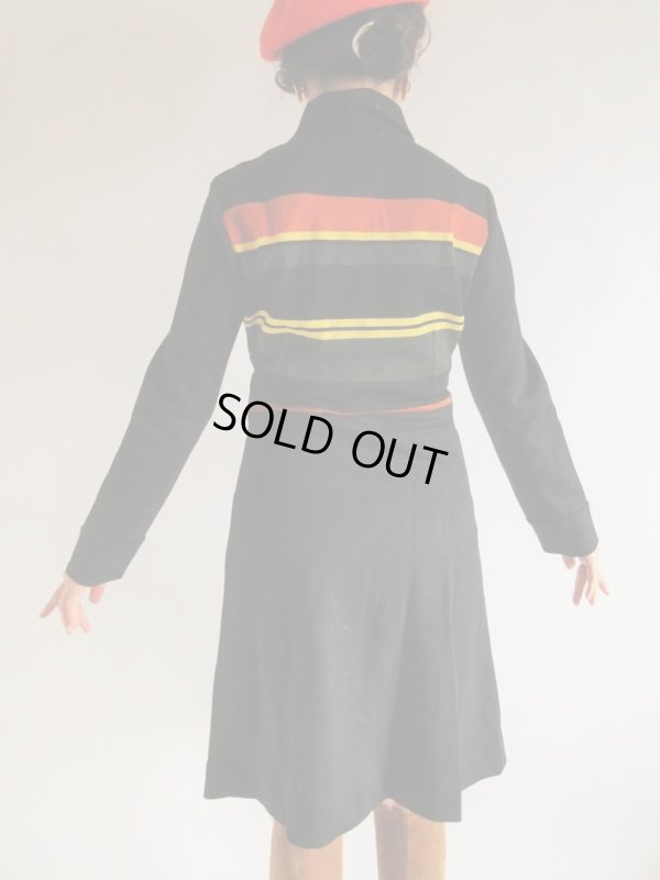 画像5: 【自慢したくなる1着*】レトロカラーボーダーワンピース