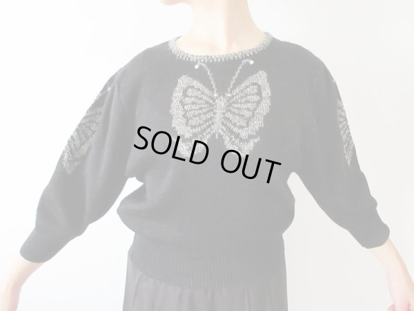 画像3: 【人気モチーフ*】Dead stock*チョウチョニット