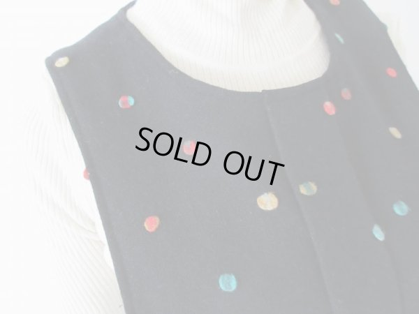 画像6: 【水玉のニュアンス*】立体水玉ワンピース