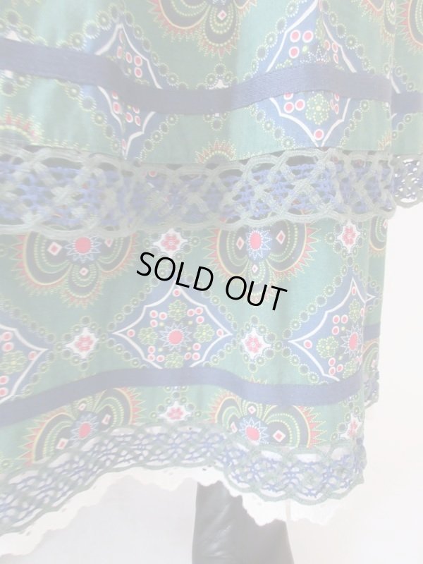 画像7: 【一気にあか抜け*】西ドイツ製マキシ丈スカート