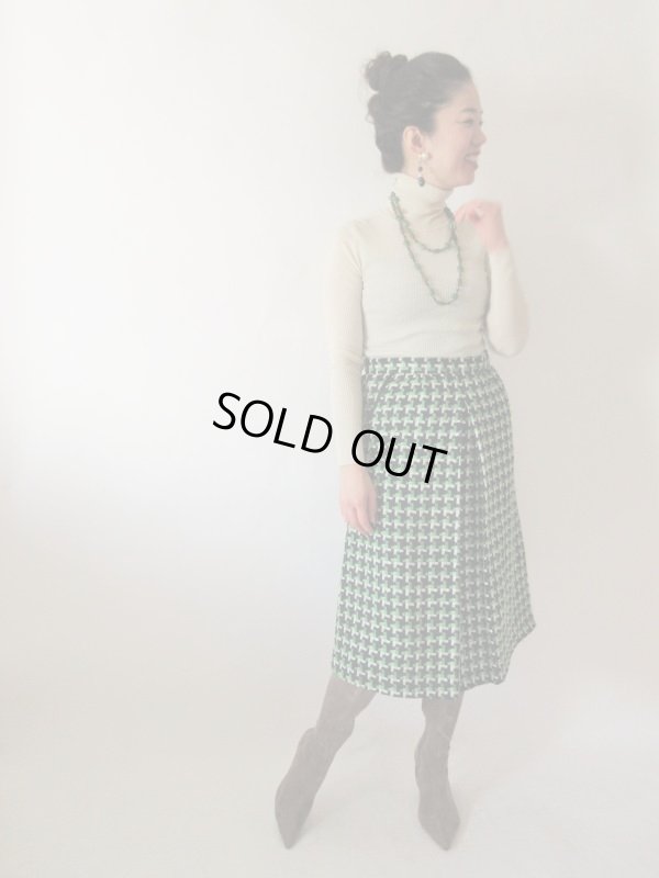 画像10: 【９コーデ掲載中*】レトロ配色スカート