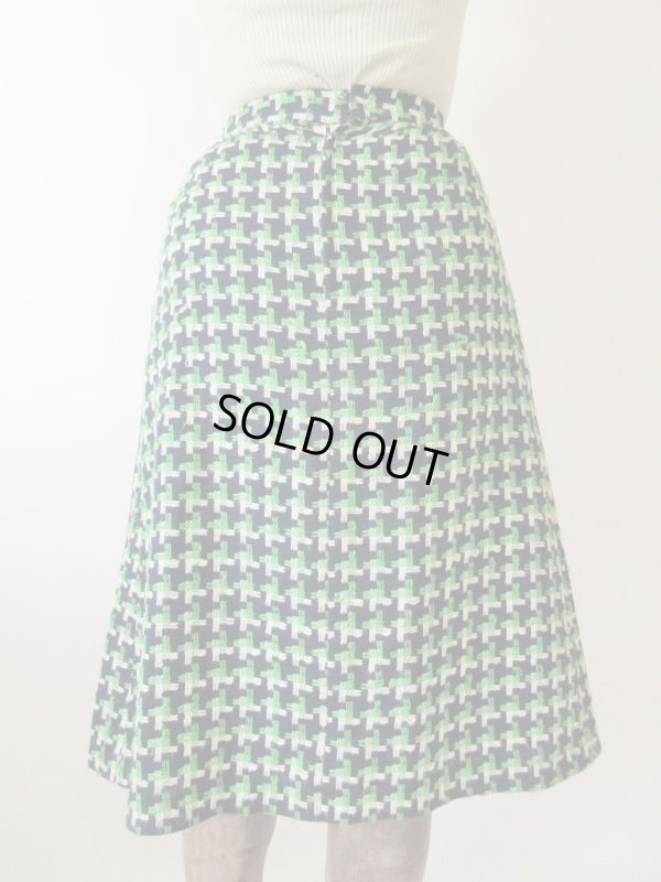 画像13: 【９コーデ掲載中*】レトロ配色スカート