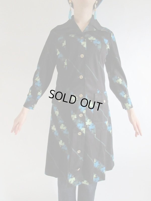 画像3: 【春はもうすぐそこまで*】リーフ柄ワンピース