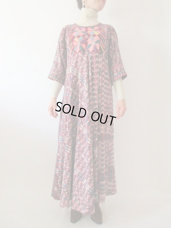 画像4: 【大胆にドラマティックに*】切り替えデザインのマキシ丈ワンピース