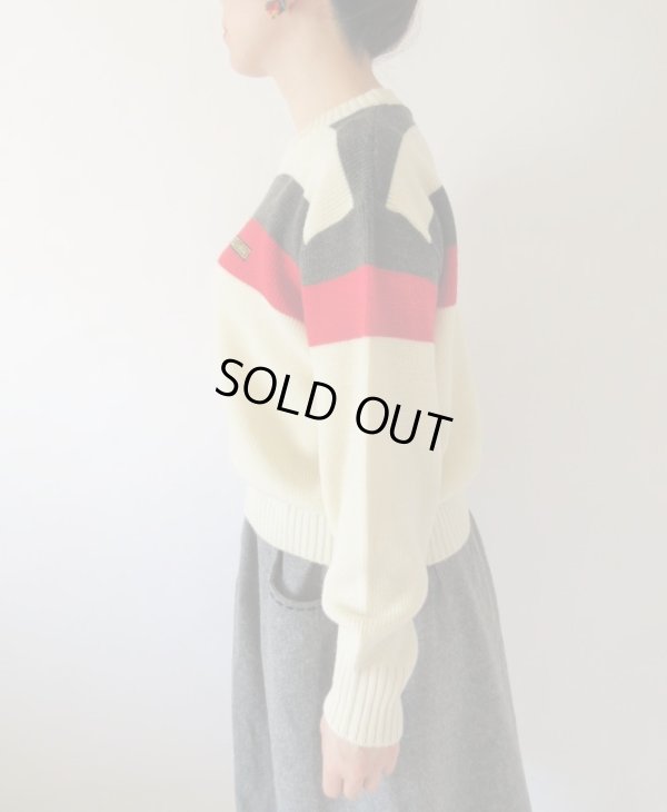 画像4: 【スポーティーテイストで新鮮顔*】レナウンのヴィンテージニット