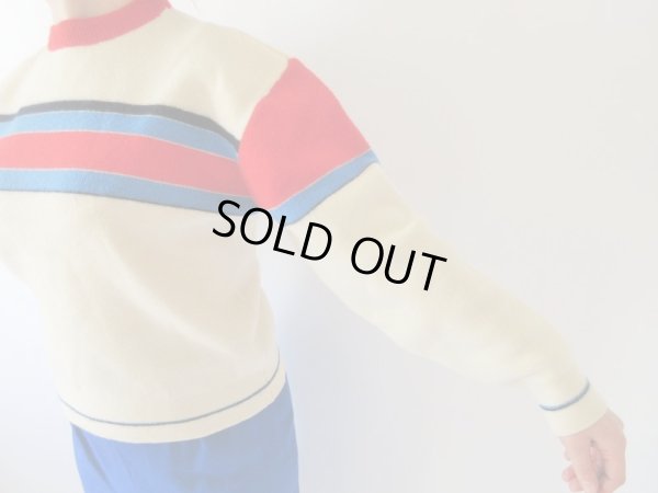 画像3: 【鮮度バツグン*】トリコロールボーダーニット