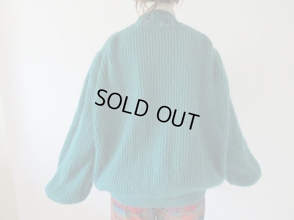 画像6: 【心躍る好発色*】たっぷりお袖のイタリー製カーディガン