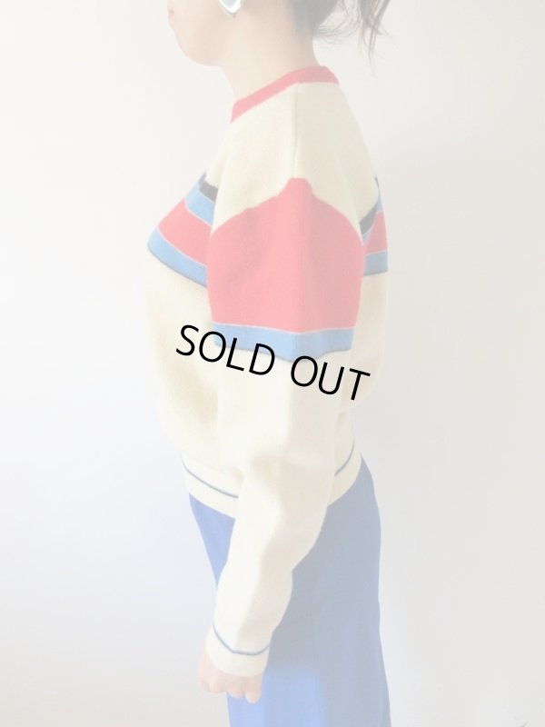 画像5: 【鮮度バツグン*】トリコロールボーダーニット