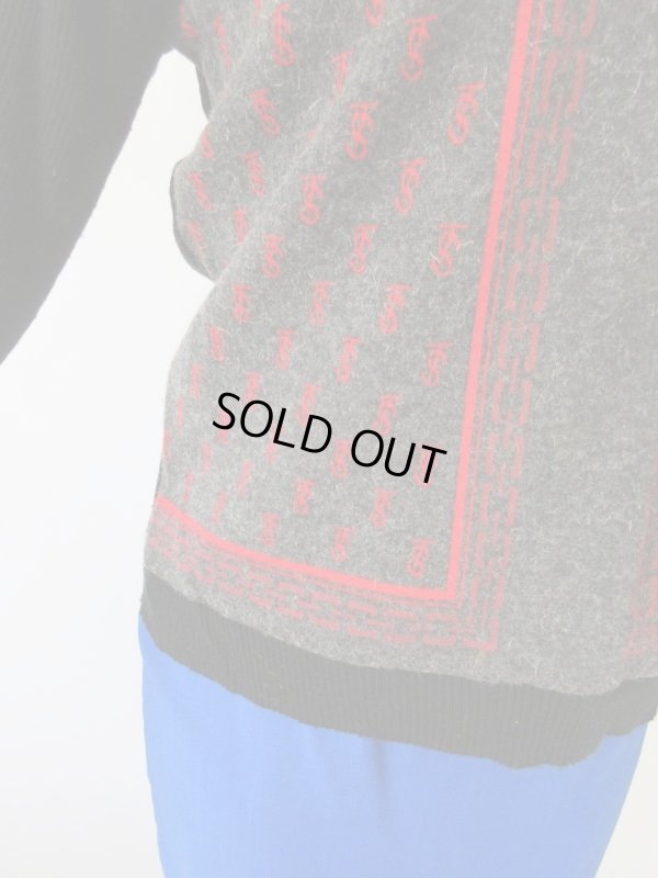 画像7: 【なつかしく可愛らしく*】切り替えデザインニット