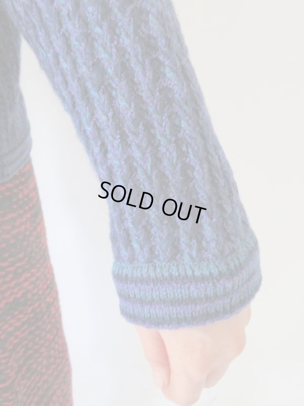 画像7: 【大人可愛く羽織りたい*】レディーパープルカーディガン