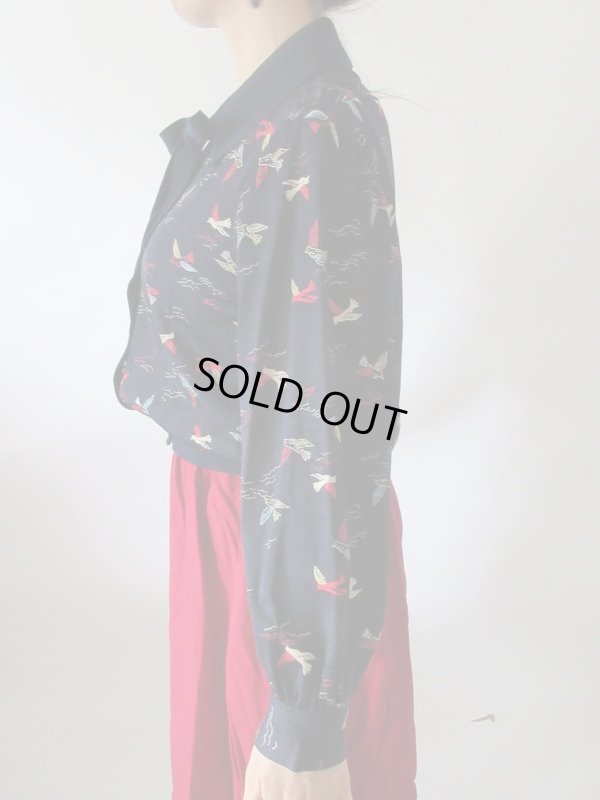 画像4: 【リボンも可愛い*】羽ばたく鳥さんニット