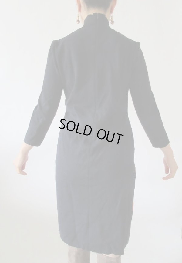 画像5: 【大人っぽくレトロを気取る*】pierre cardinのヴィンテージワンピース