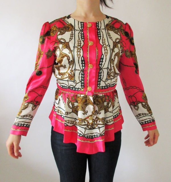 画像4: 【一目惚れ買い付け*】ゴージャスチェーン柄セットアップ