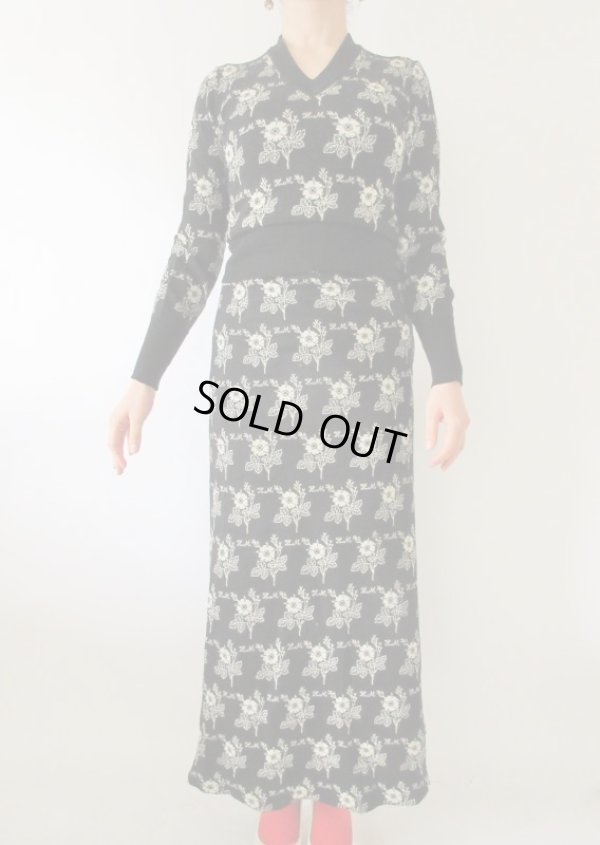 画像3: 【HANAE MORI*】お花とロゴ柄セットアップ